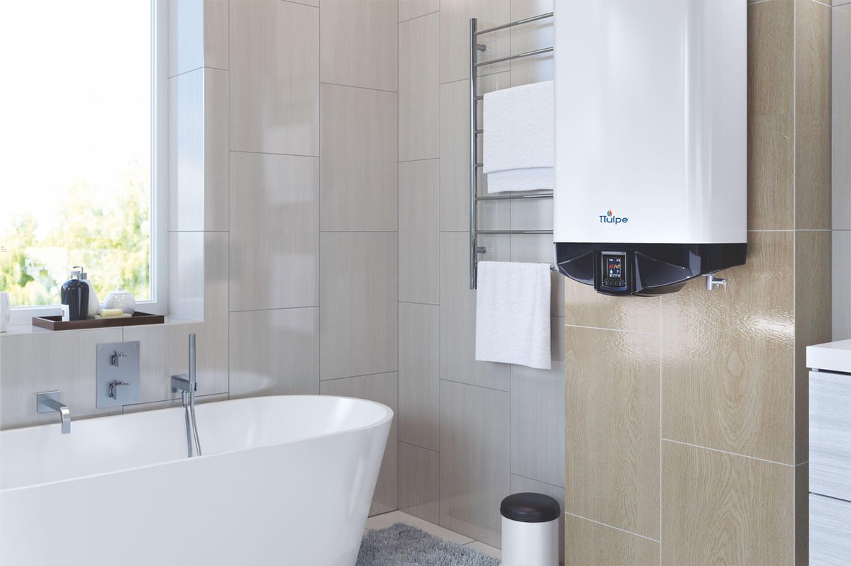 TTulpe SmartMaster 80 Litre Slim Storage Water Heater 3kW Wi-Fi TTulpe SmartMaster 80 Litre Slim Storage Water Heater 3kW Wi-Fi