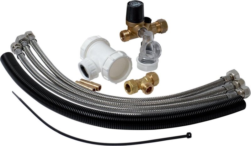 Water Heaters Connection Set 6 Bar Water Heaters Connection Set 6 Bar